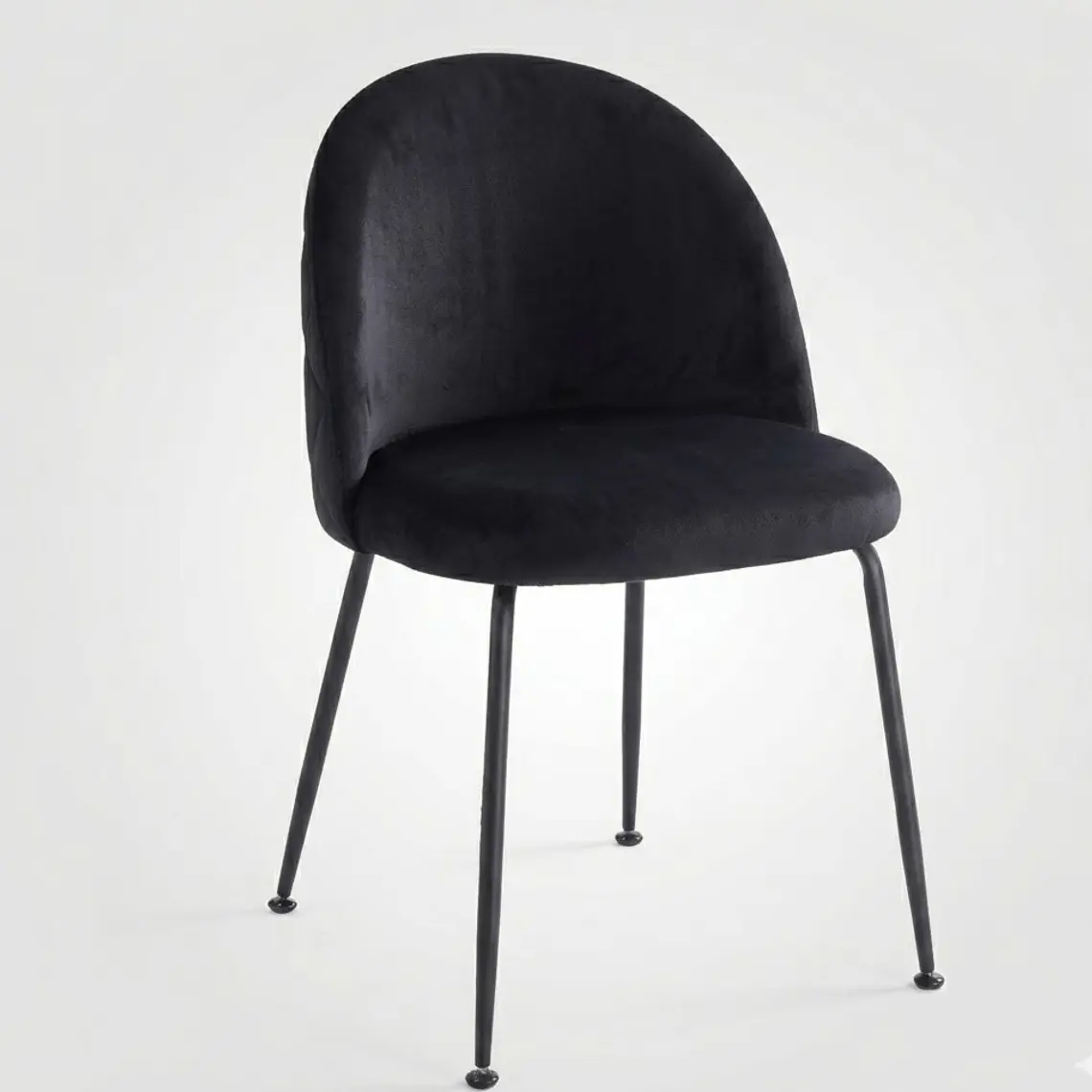 Comedor Madrid Stone 140x80cm + 4 Sillas Bread Velvet Black 9