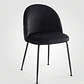 Comedor Madrid Stone 140x80cm + 4 Sillas Bread Velvet Black - Miniatura 9