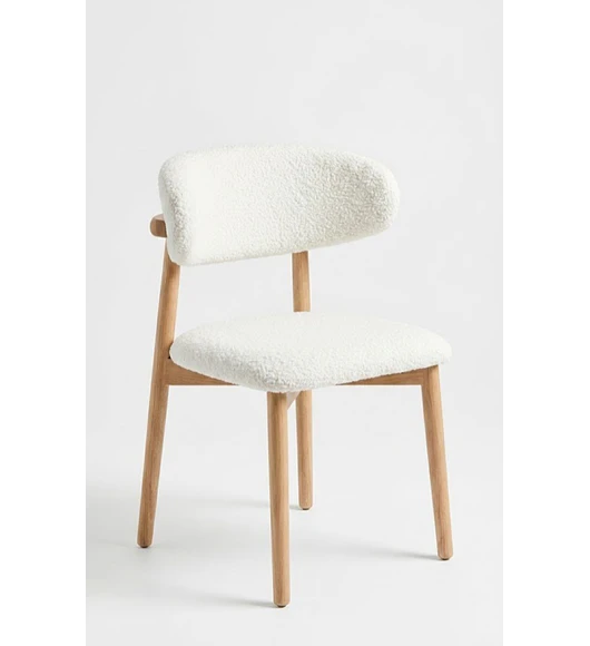 Silla Cloud Madera-Beige