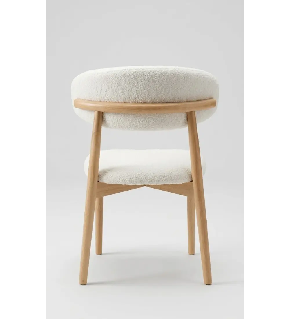 Silla Cloud Madera-Beige