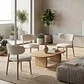 Pack 4 Sillas Cloud Madera-Beige - Miniatura 4