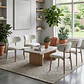 Pack 4 Sillas Cloud Madera-Beige - Miniatura 2