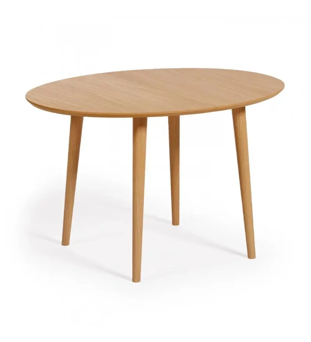 Comedor Mesa Aura Wood 100cms + 4  Sillas Betlahem de Madera Plegable