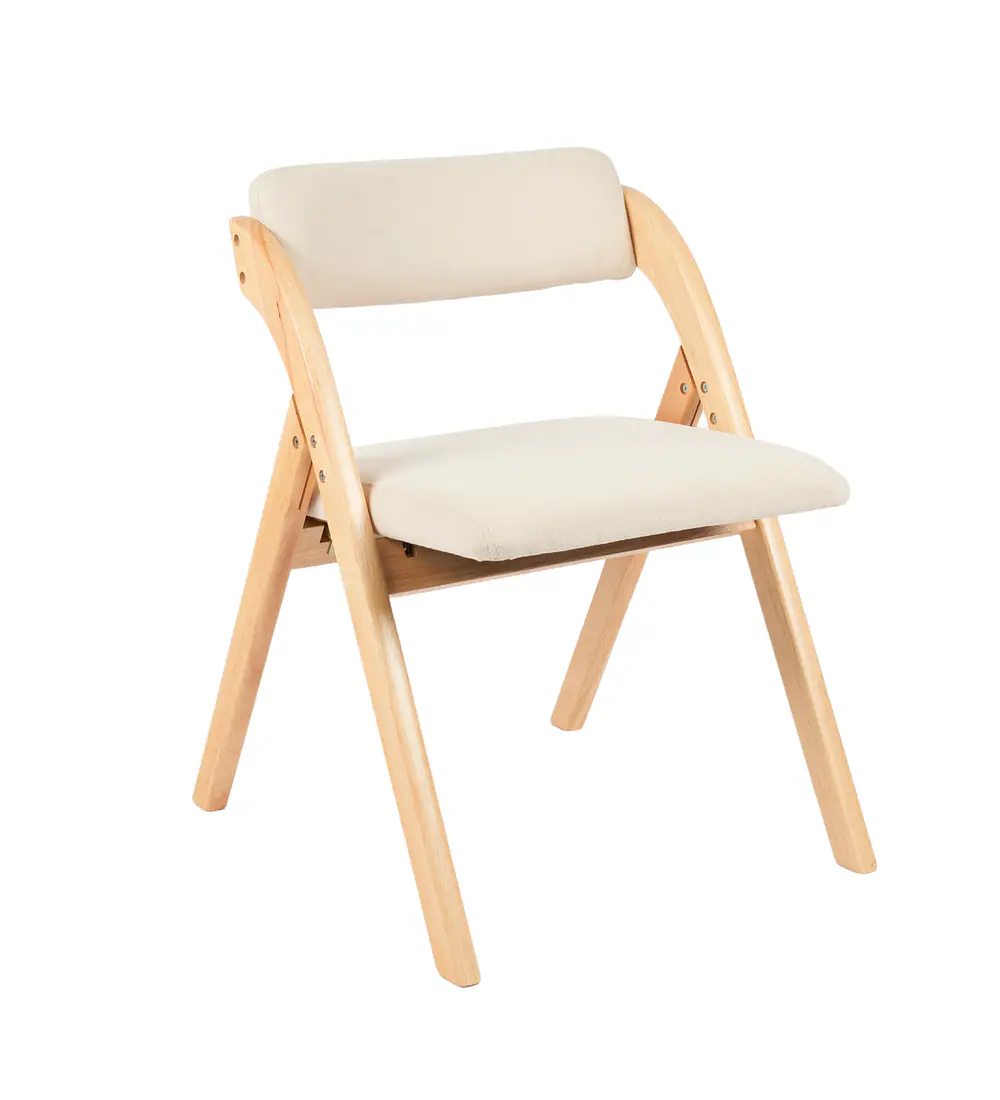 Comedor Medlock 140x90 + 4 Silla Betlahem de Madera Plegable Acolchada