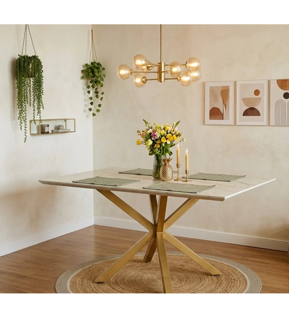 Mesa Madrid Stone Wood