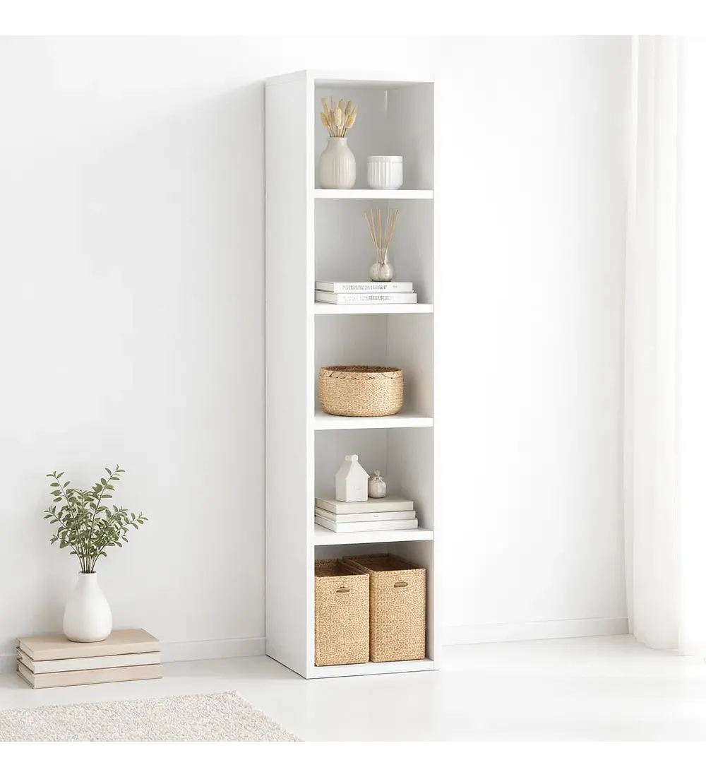 Estante Eiry 5 Color Blanco