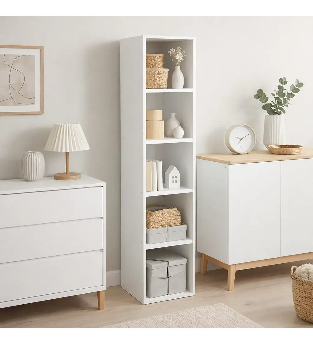 Estante Eiry 5 Color Blanco