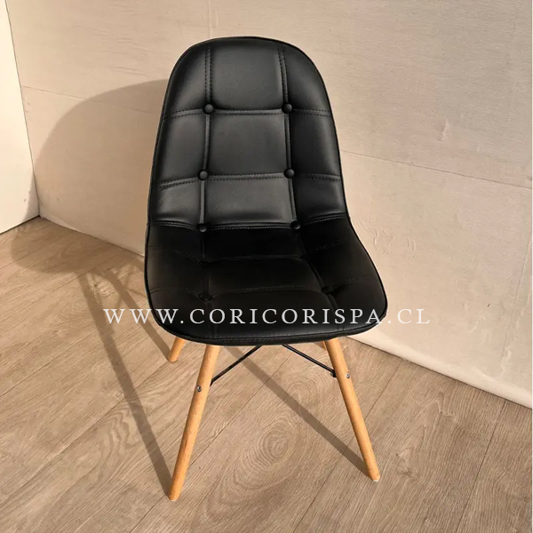 2da Seleccion Silla Capitonne Eames Negro