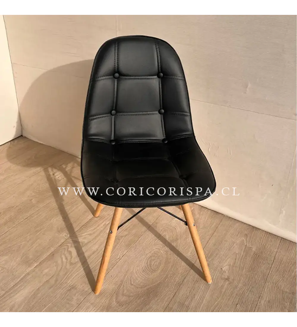 2da Seleccion Silla Capitonne Eames Negro
