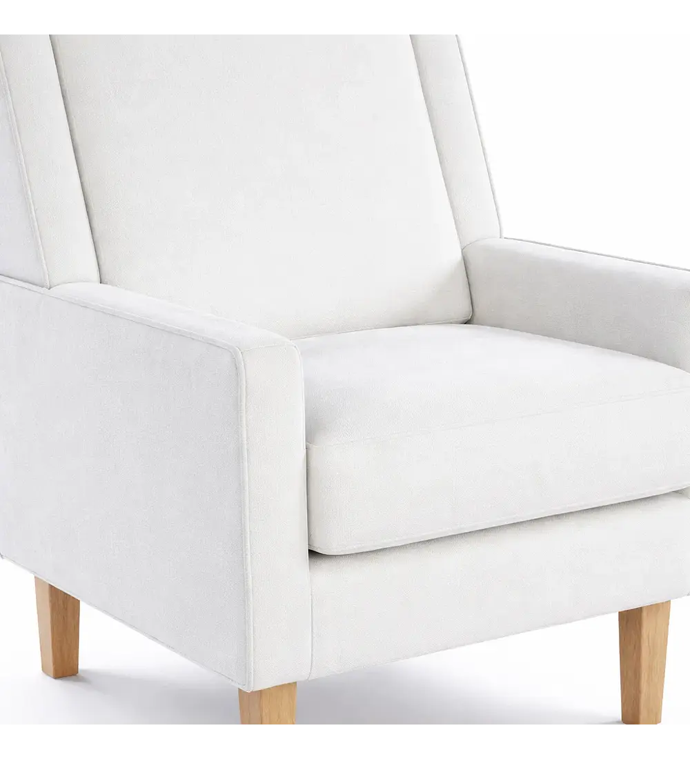 Sillón Elegance Home en Tela Beige