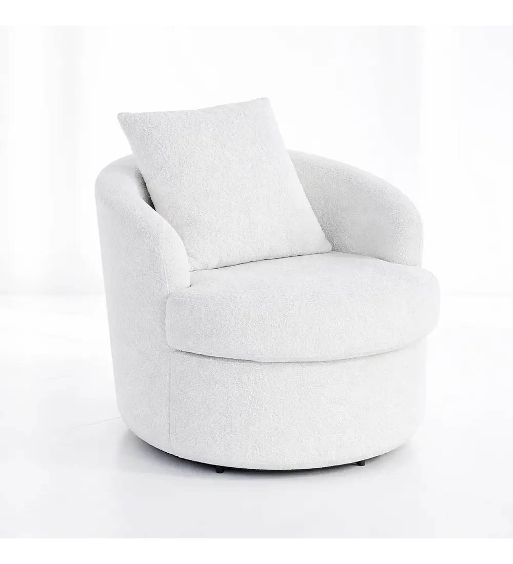 Sillón Giratorio Teddy Comfort 360°