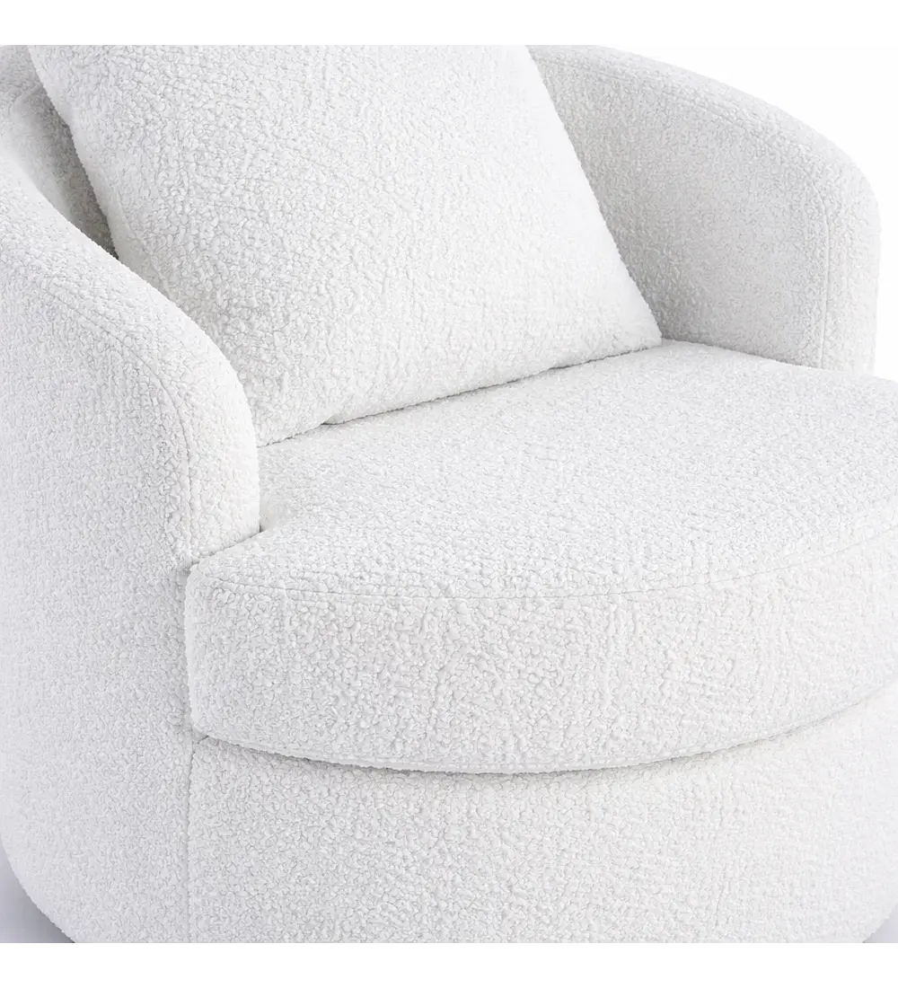 Sillón Giratorio Teddy Comfort 360°