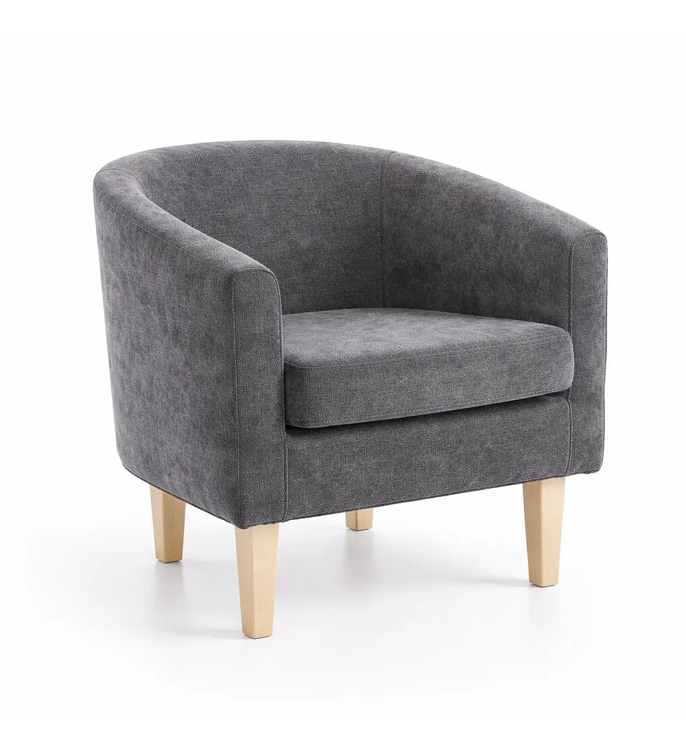 Sillón Compacto WoodLine - Gris