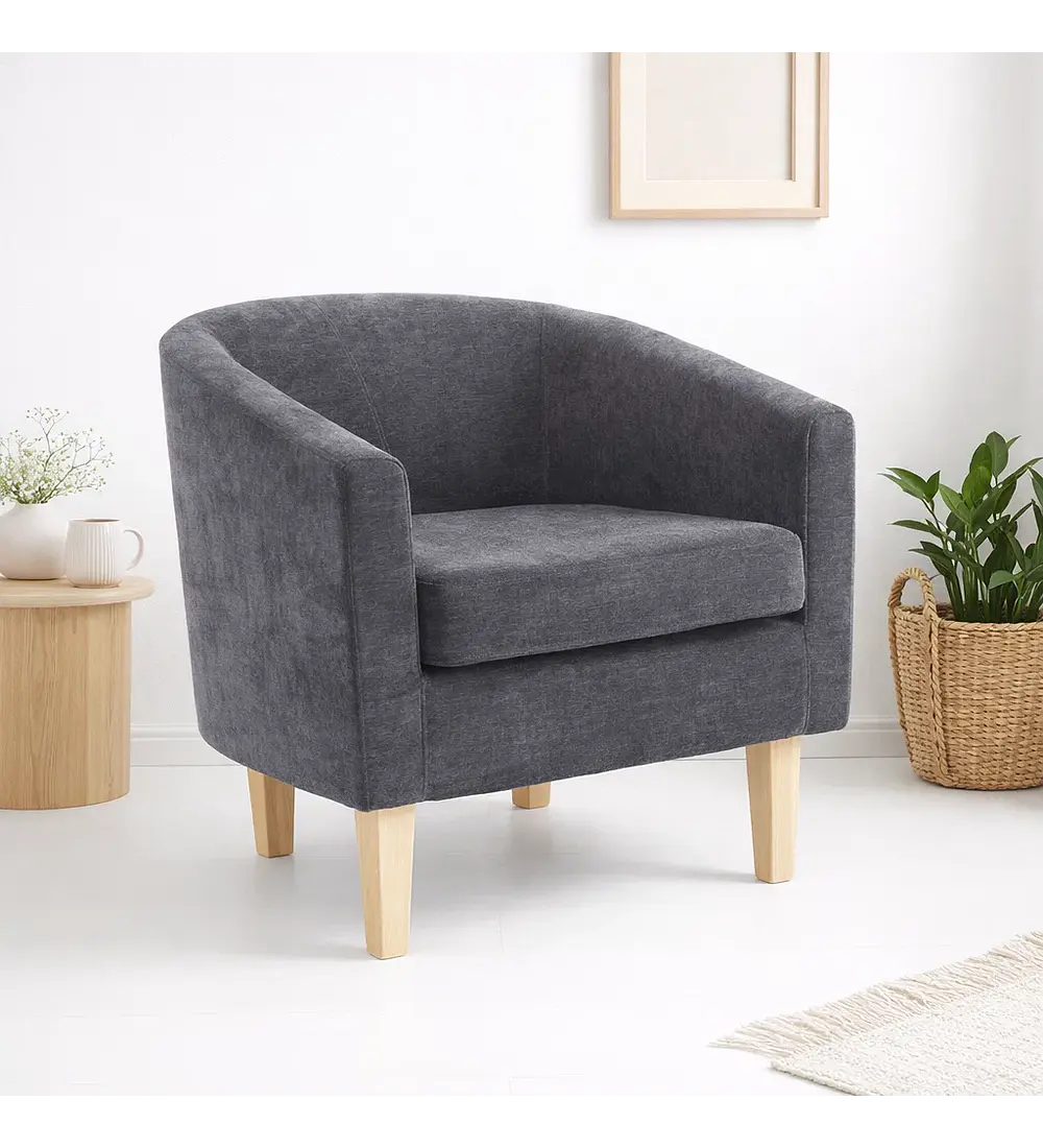 Sillón Compacto WoodLine - Gris