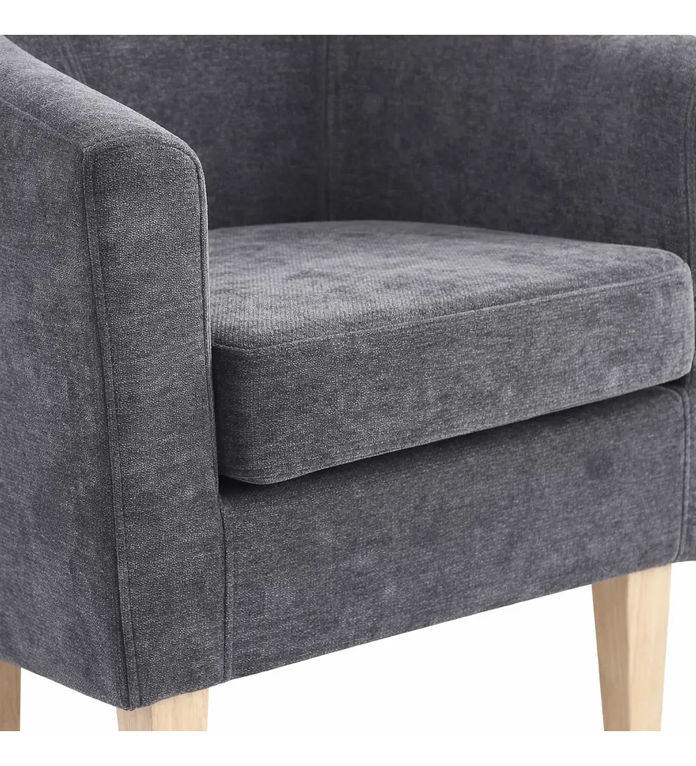 Sillón Compacto WoodLine - Gris