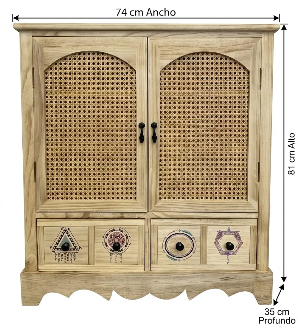 Mueble Boho Mandala