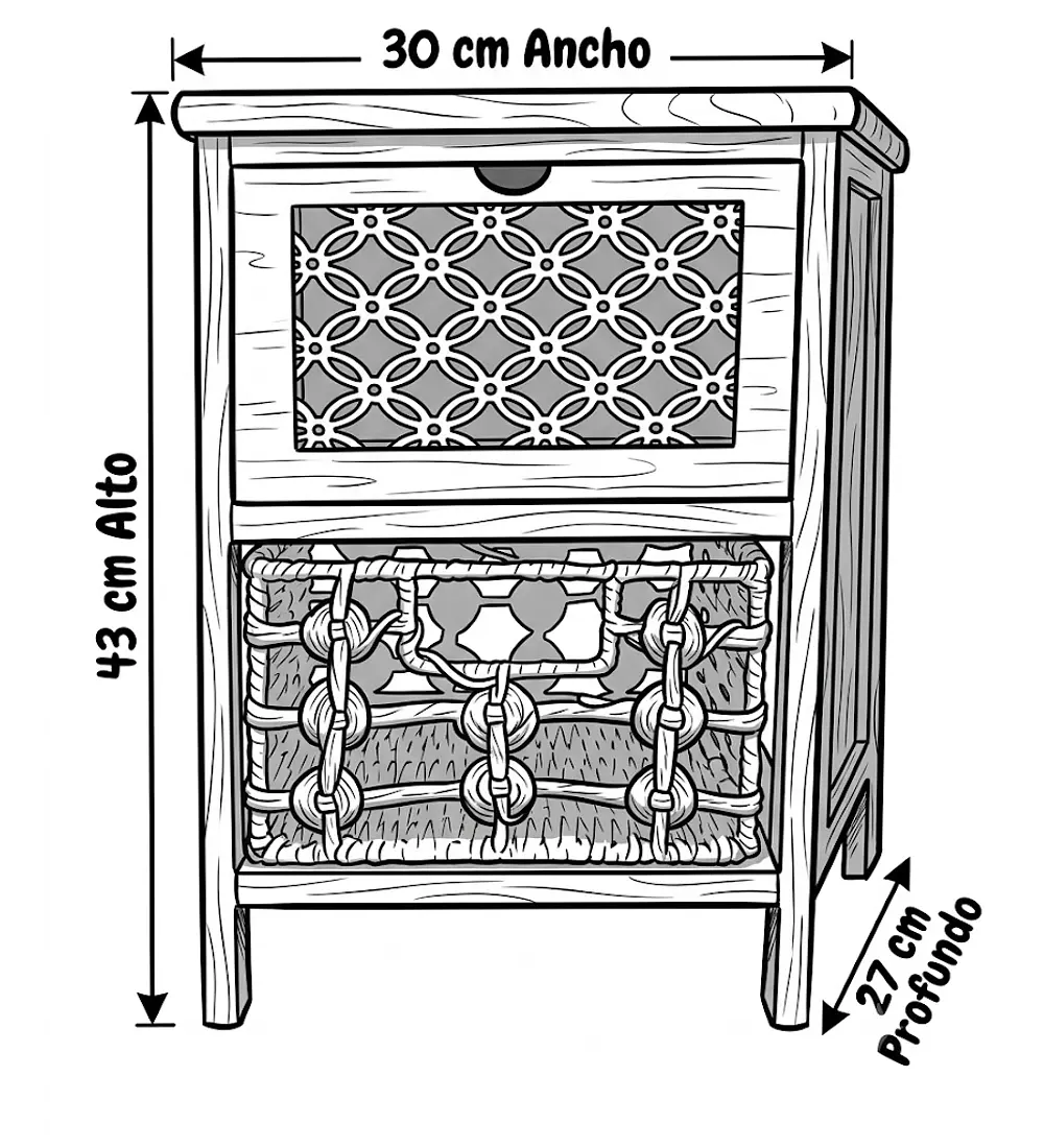 Mesa Auxiliar Nomada
