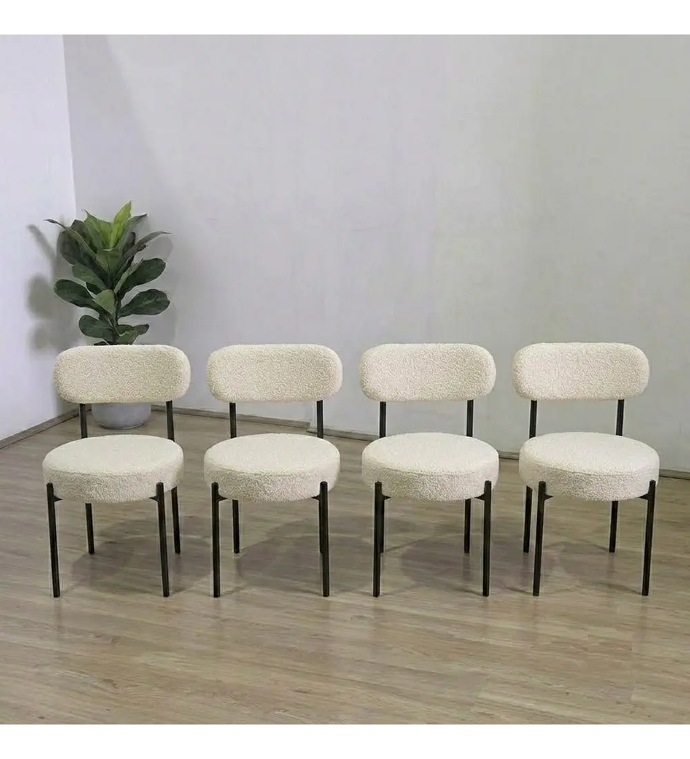 Pack 4 Sillas Boucle Elara