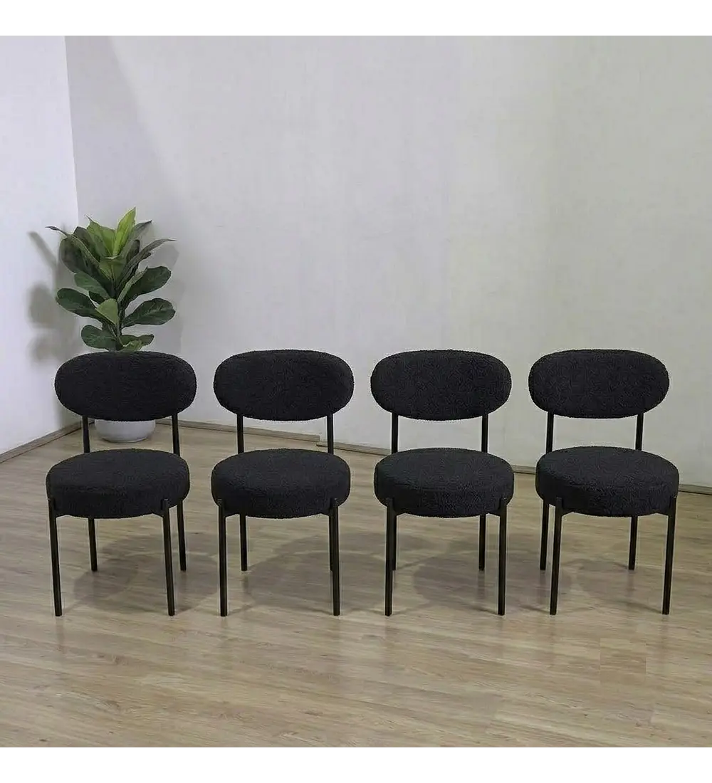 Pack 4 Sillas Boucle Elara