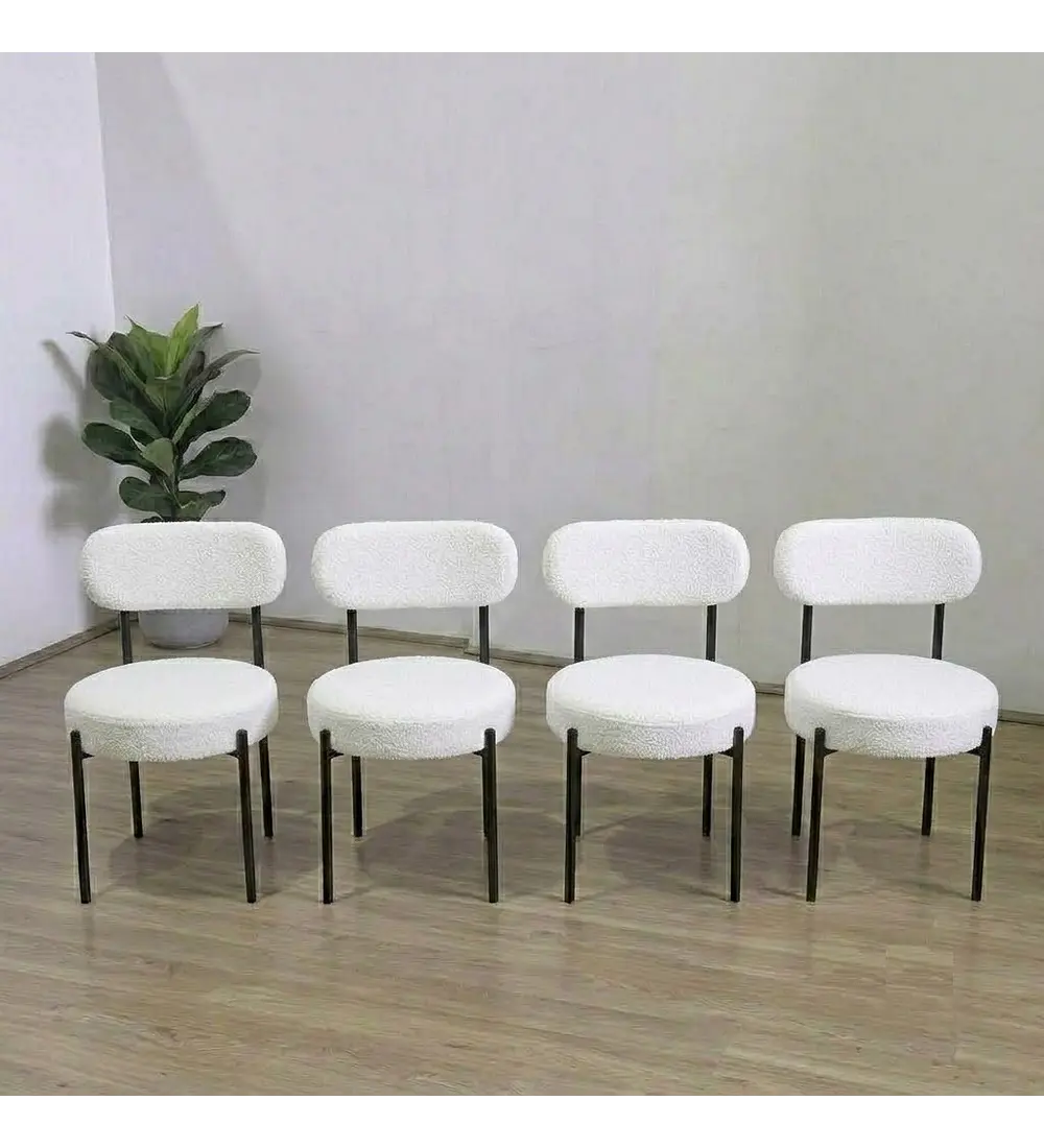Pack 4 Sillas Boucle Elara