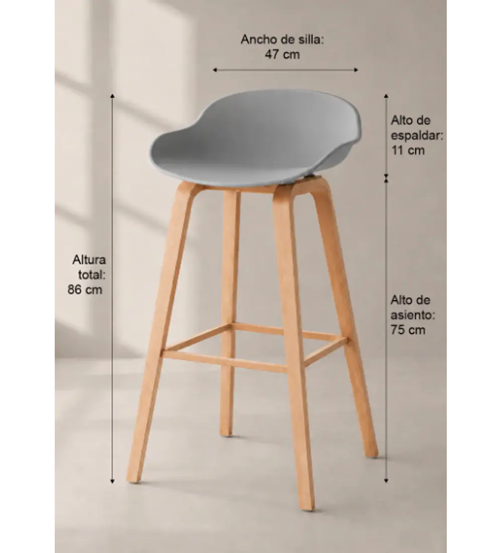 Taburete Nordico