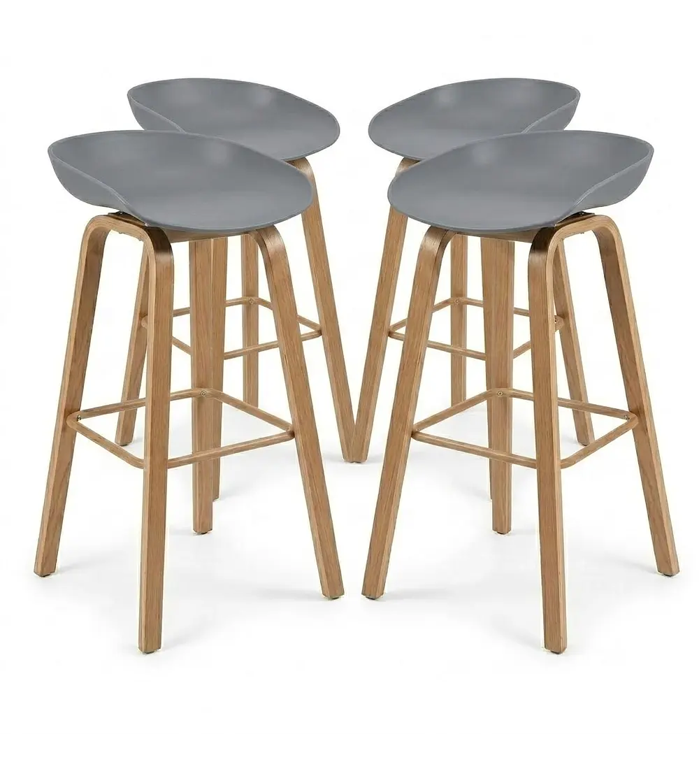 Pack 4 Taburetes Nordico