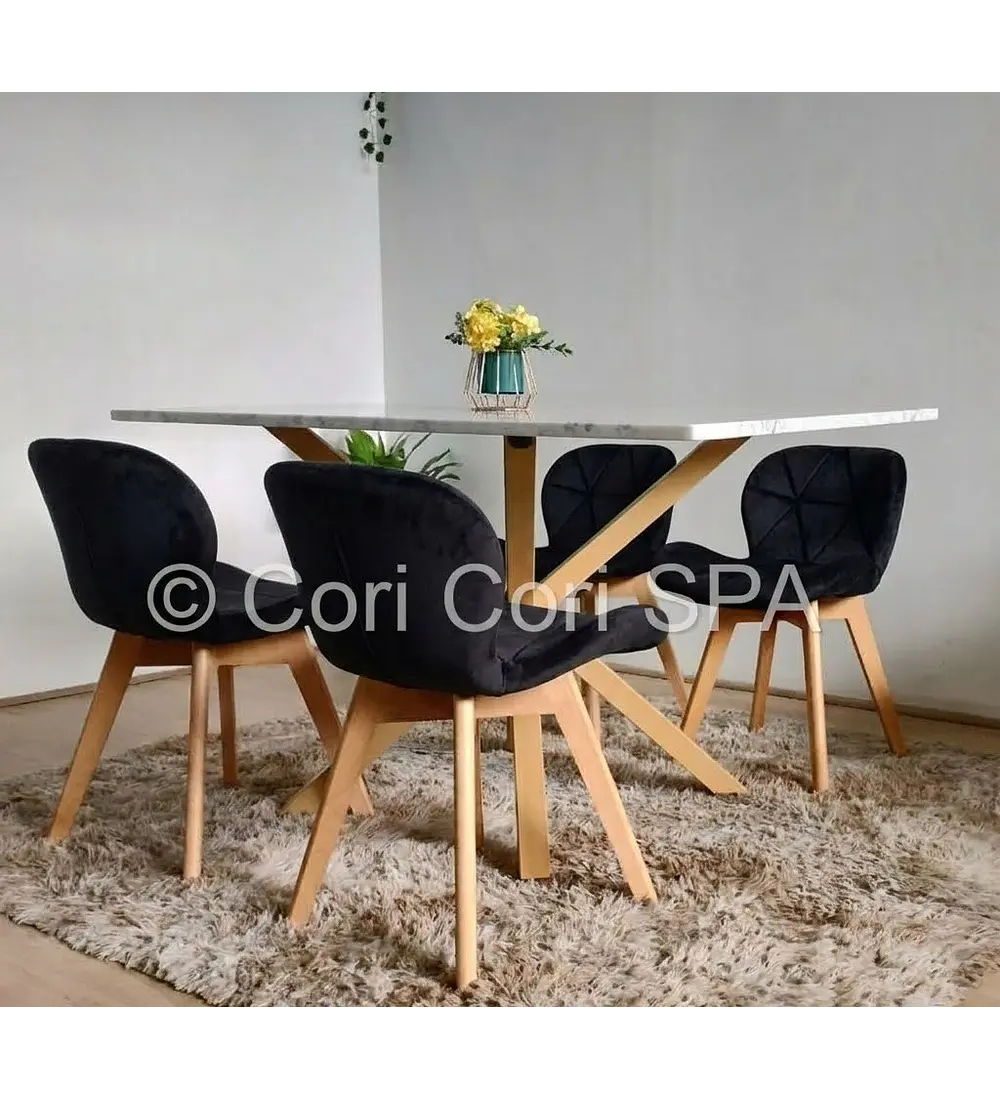 Mesa Madrid Stone Wood