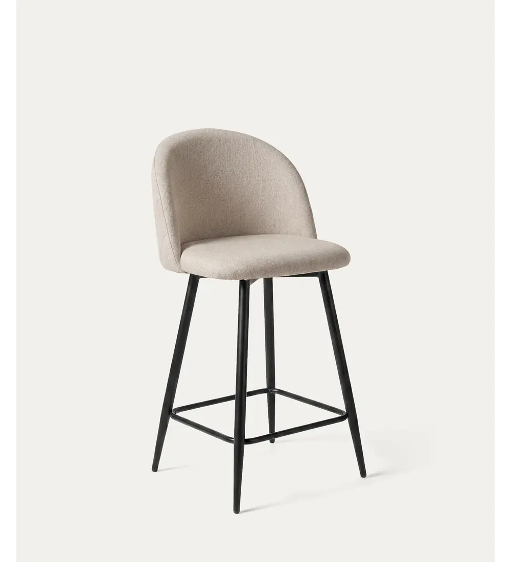 Taburete Bread Lino Black