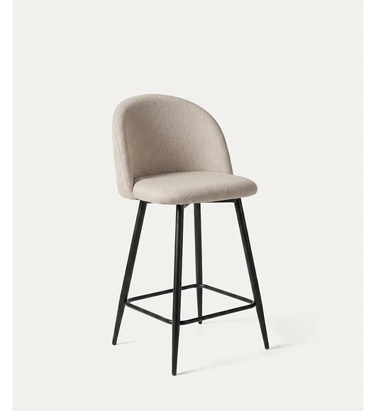 Taburete Bread Lino Black