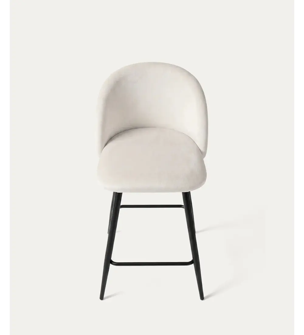 Taburete Bread Velvet Black
