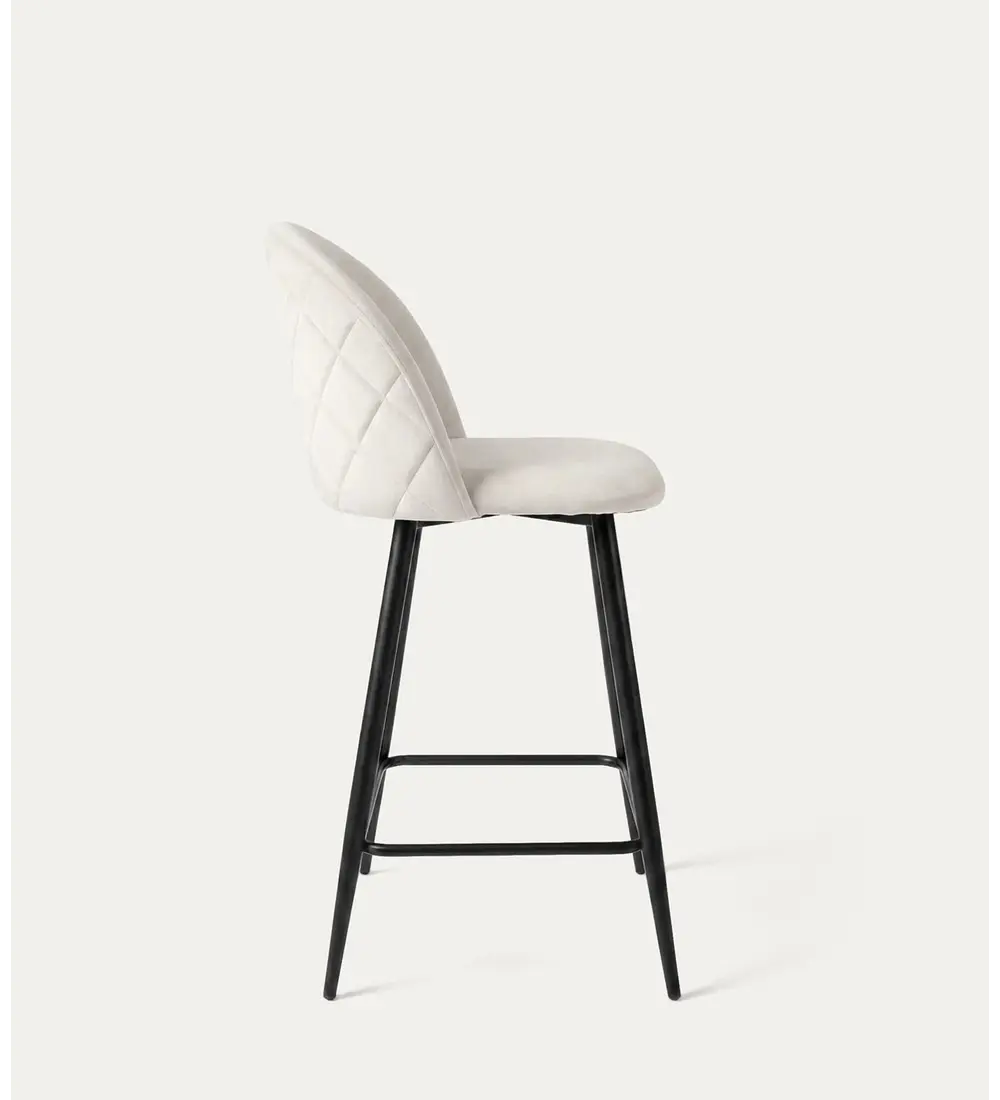 Taburete Bread Velvet Black