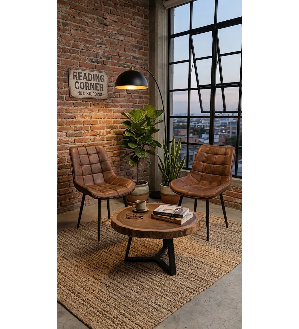 Silla Capitonne Top Vintage Black