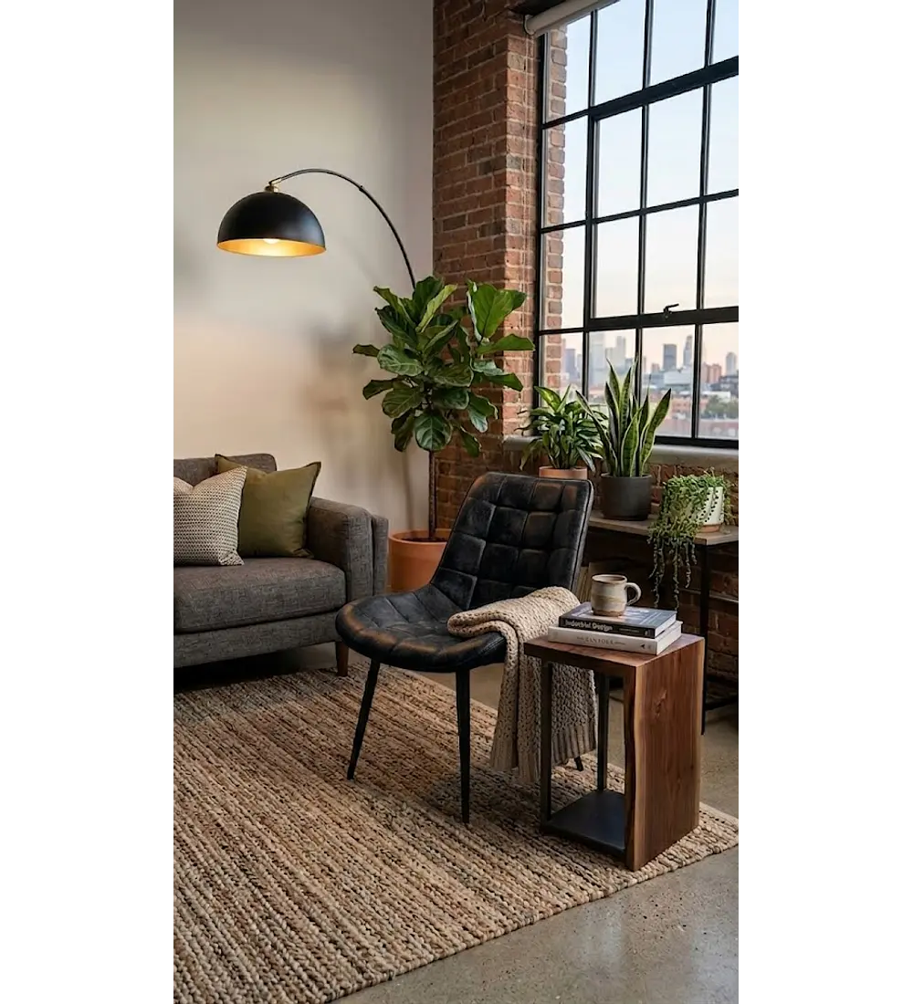 Silla Capitonne Top Vintage Black