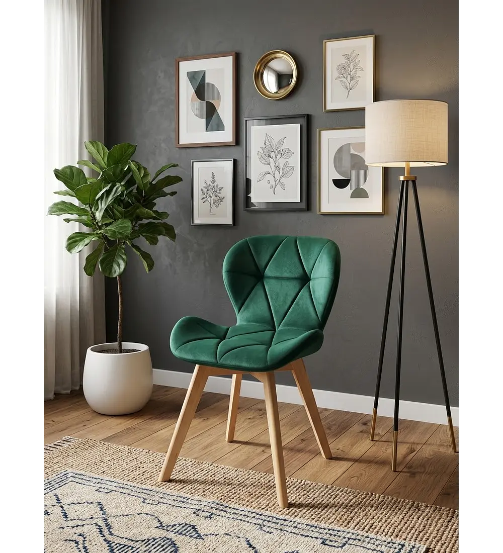 Silla Mariposa Velvet 