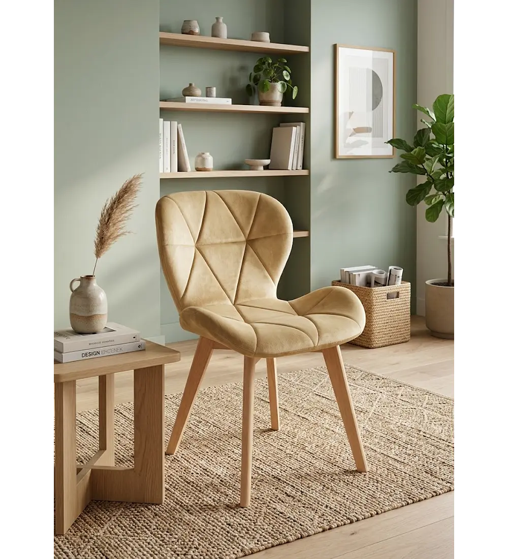 Silla Mariposa Velvet 