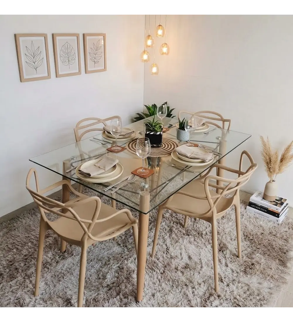 Mesa Crox 140x80cms + 4 Sillas Master