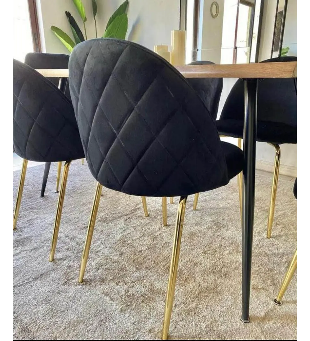 2da Seleccion Silla Bread Velvet Gold 