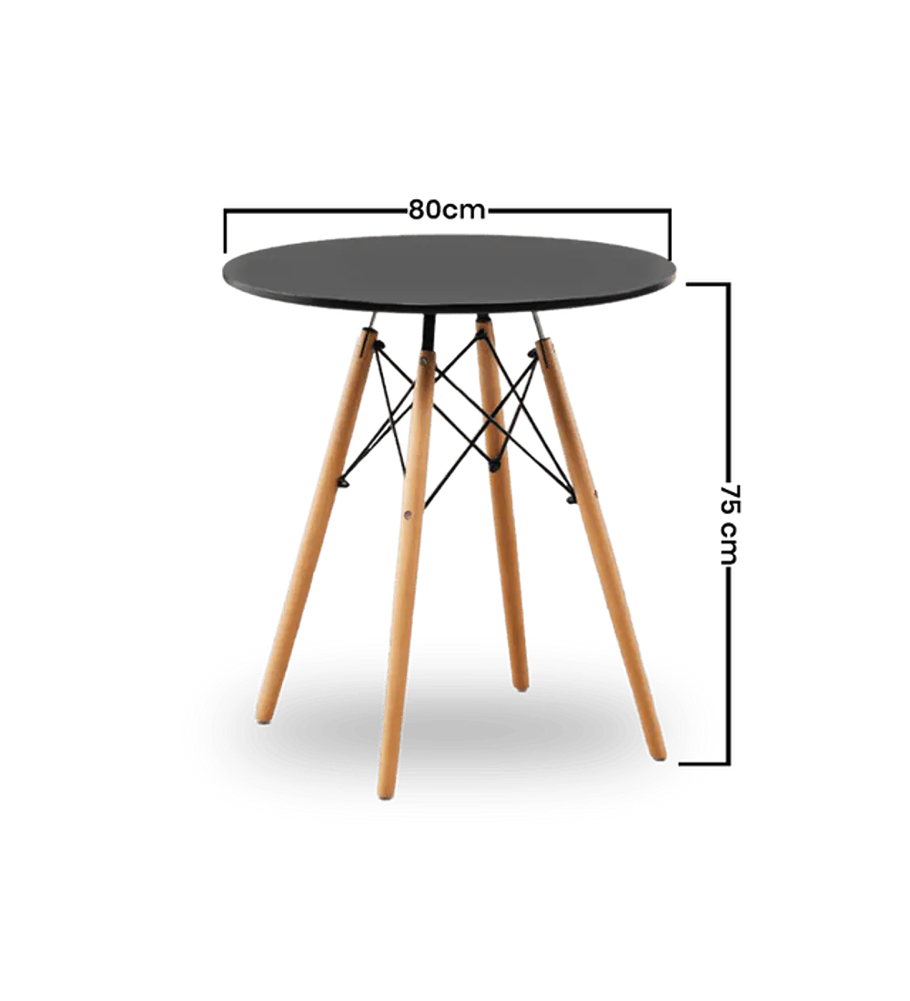 2da Seleccion Mesa Eames Redonda 80cms