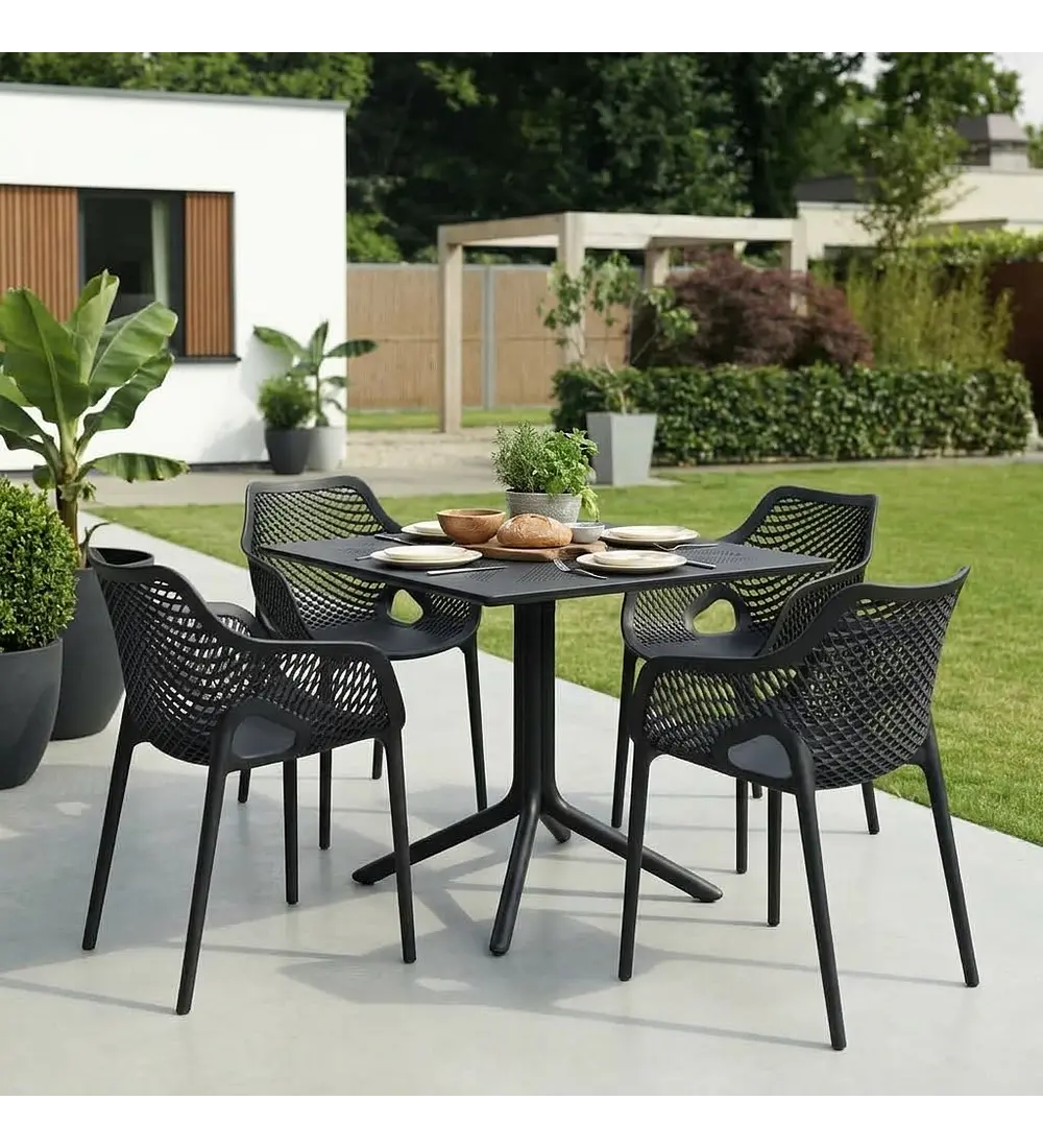 Set de Terraza + 4 Sitial Air Berlin