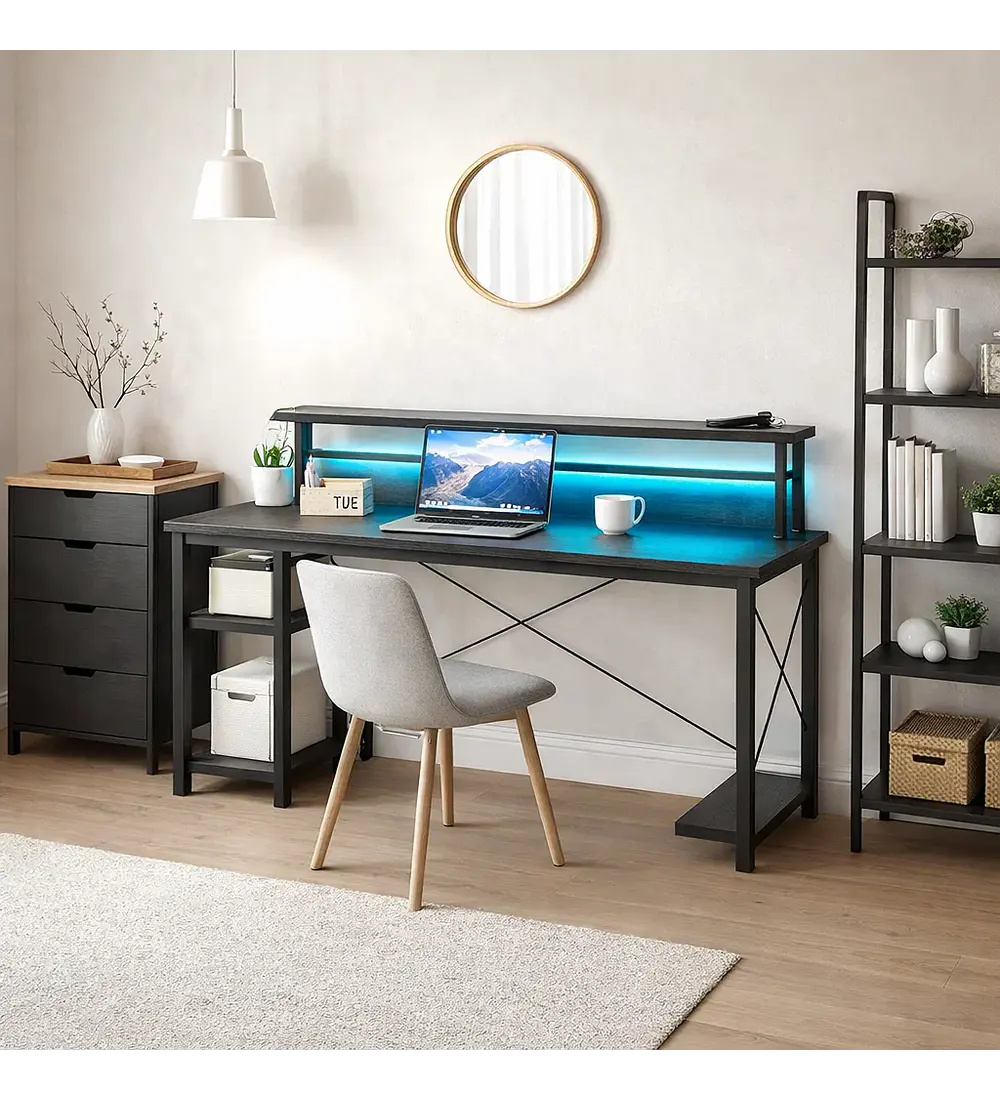 Escritorio Gamer Tekna 120x50x75