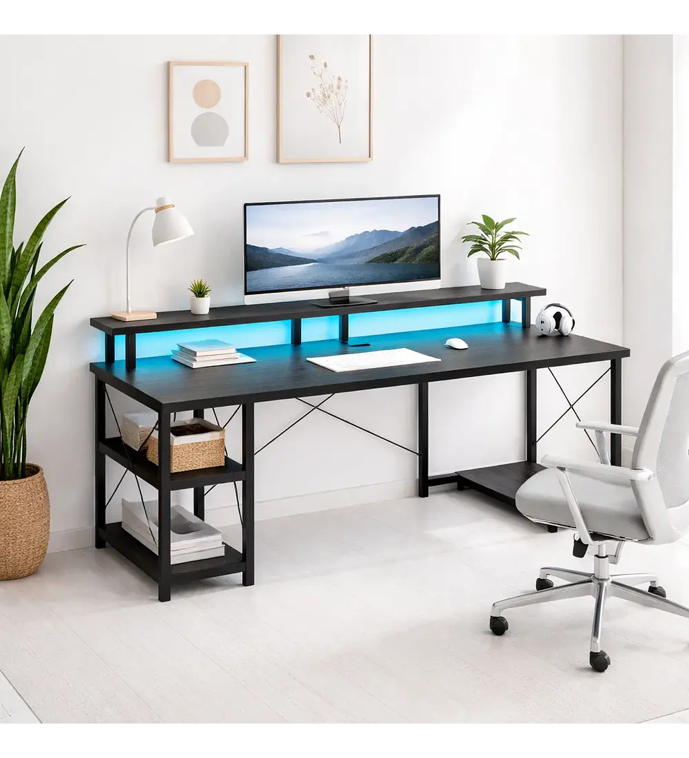 Escritorio Gamer Tekna 120x50x75