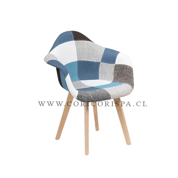 Butaca Patchwork Wood - Tradicional