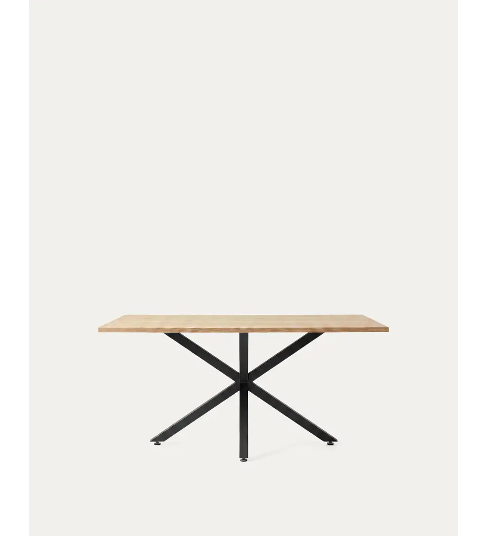Comedor Madrid Wood + 4 Sillas Capitonne Roma