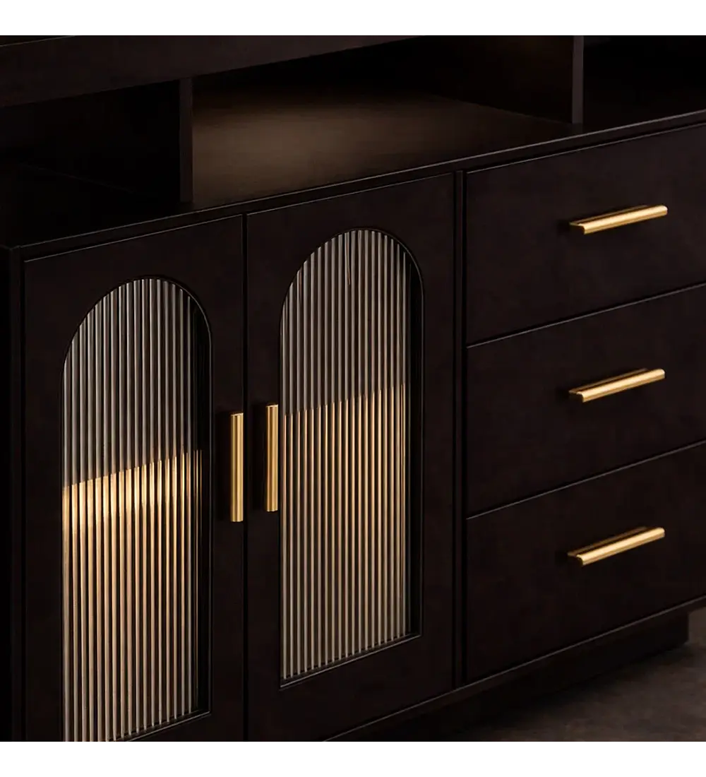 Mueble Cafetero GlassLight con LED
