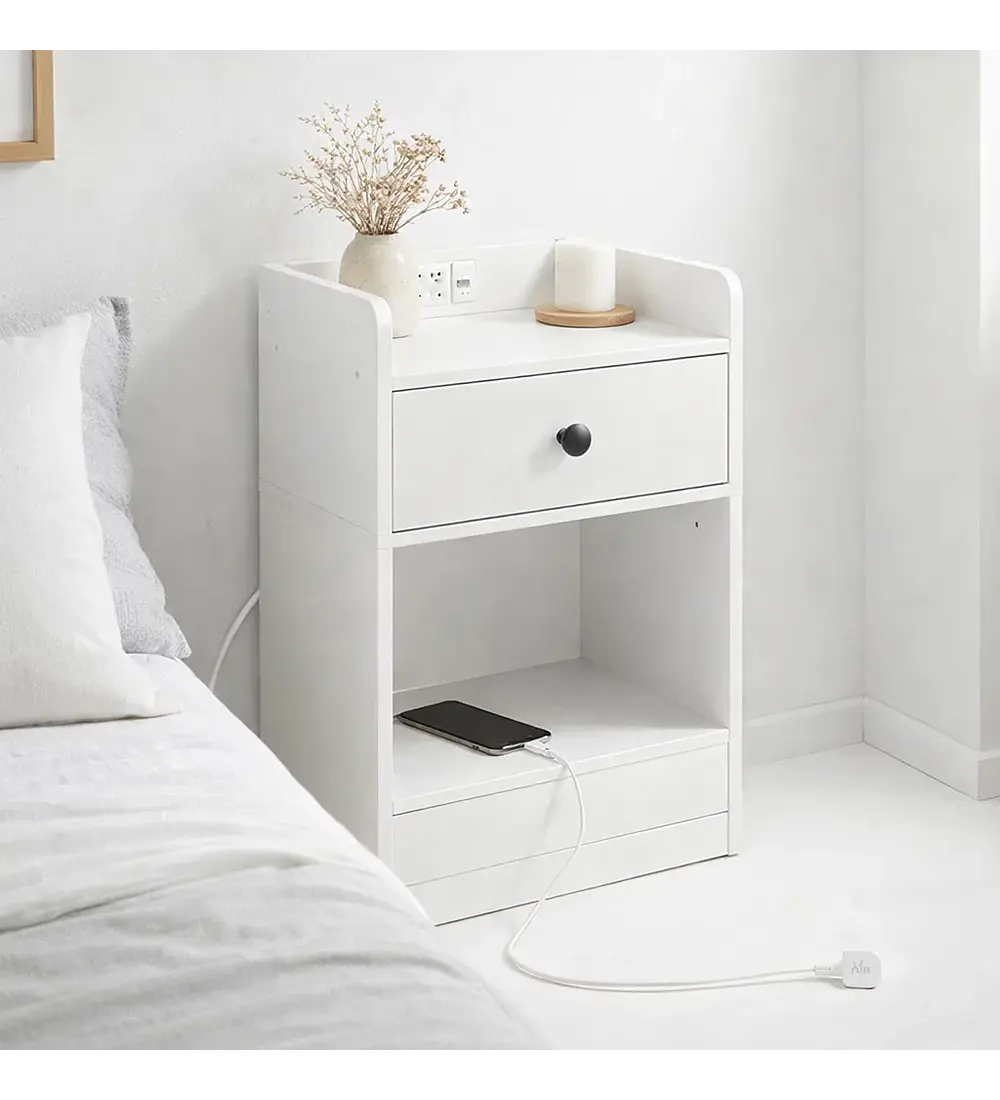 Velador Luma Mini Compacto - Blanco