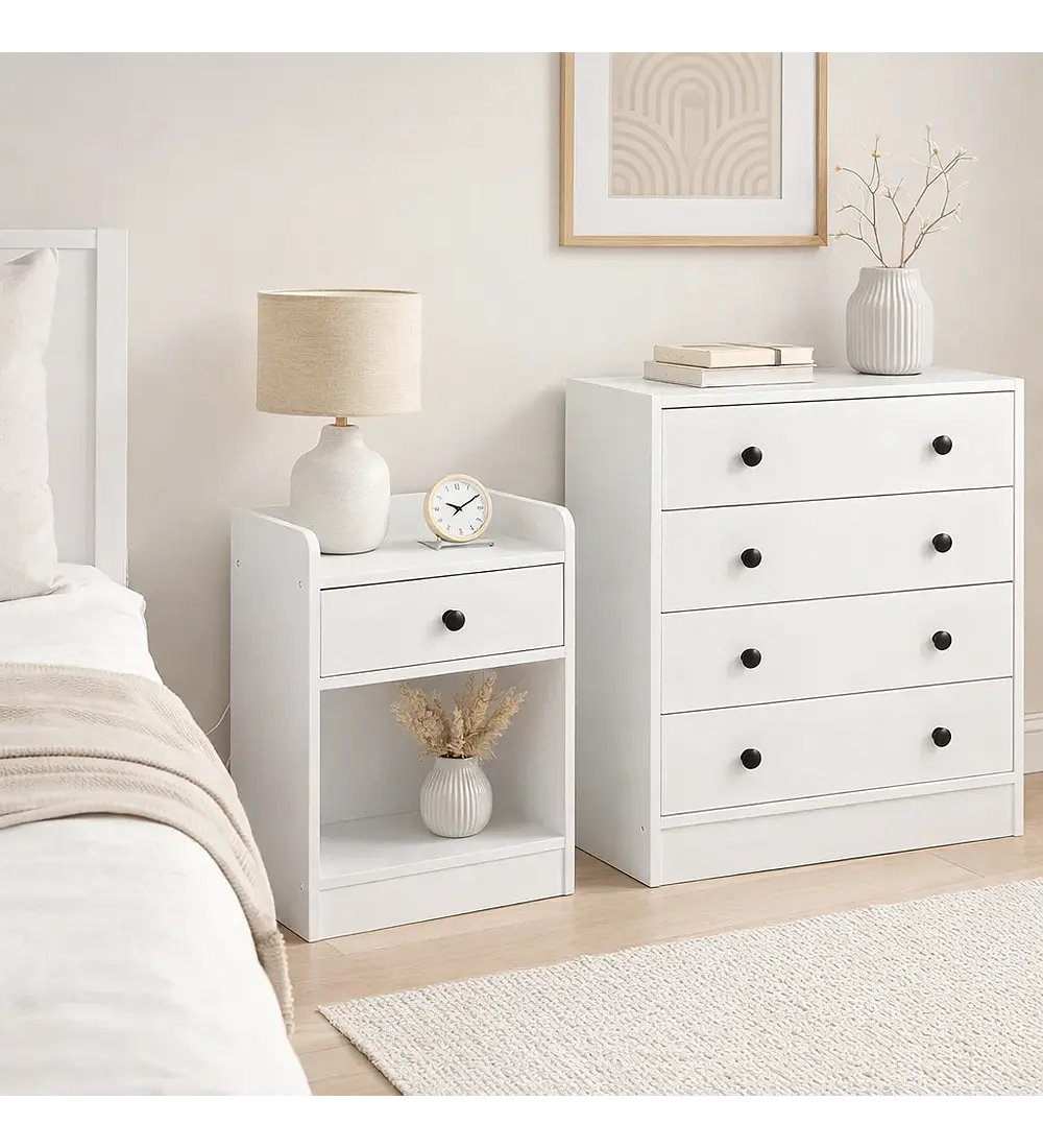 Velador Luma Mini Compacto - Blanco