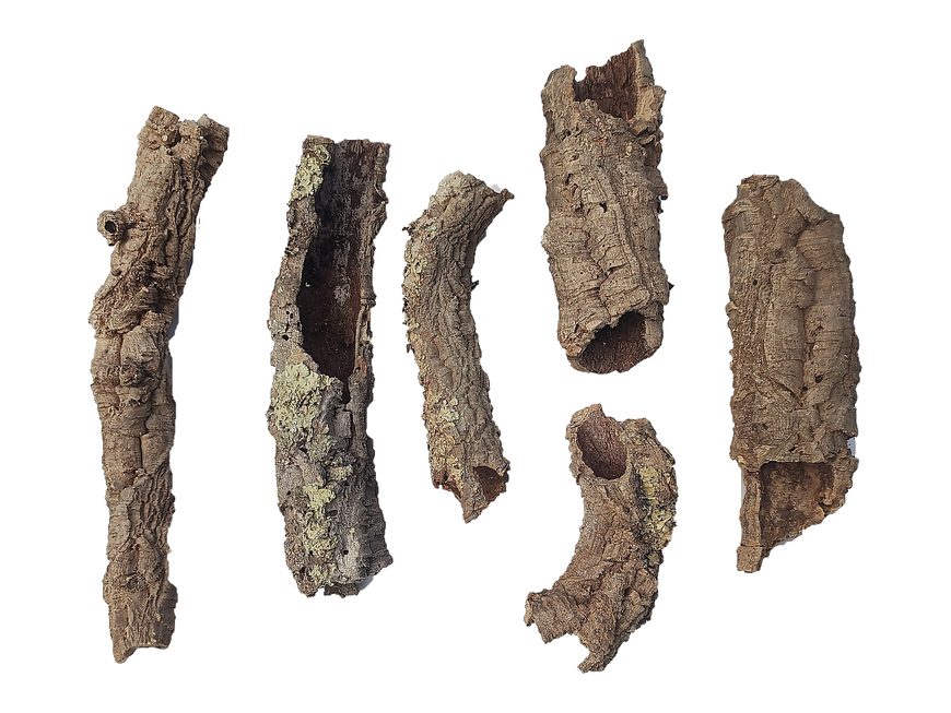 Small cork tubes weighing 0.4 kg 10