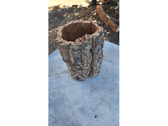 1x Small, wide cork tube (20x20x25cm) 6