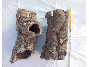 2x Cork Tubes (30x12x12cm)