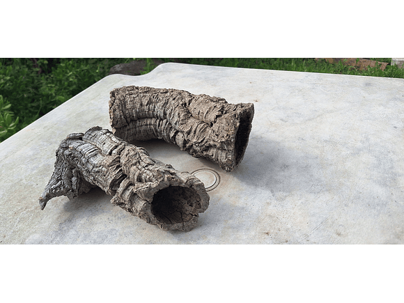 2x Cork Tubes - (20x7x7cm) 4